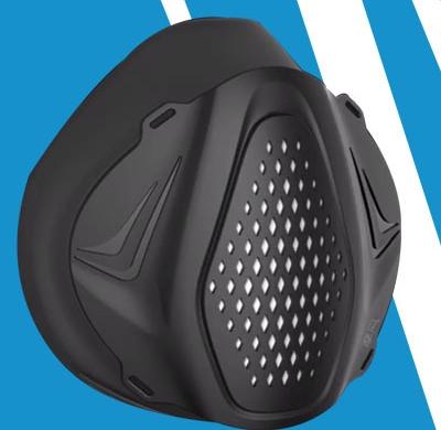 Motorized Adult's Dustproof Outdoor Respiratory Valve Breathable Sports Masks
