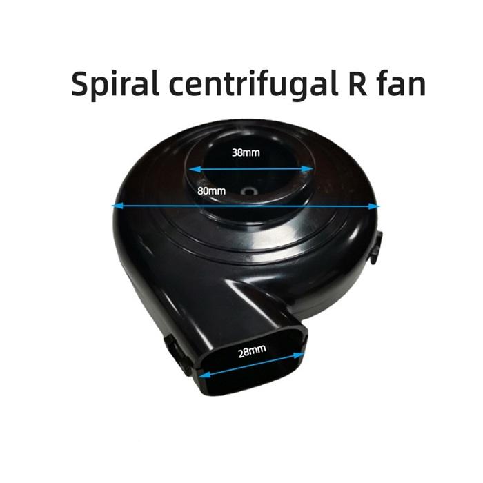 Brushless centrifugal fan